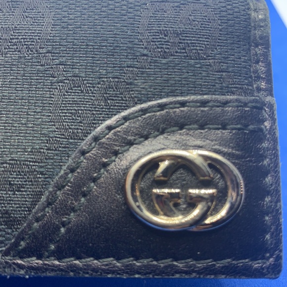 Rare GUCCI Guccisimo vintage black key holder wallet - Picture 8 of 12